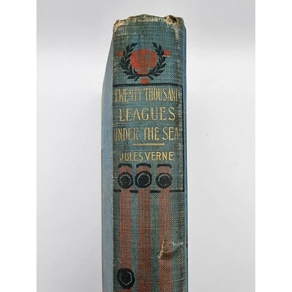 Twenty Thousand Leagues under the Sea Jules Verne Donahue Bros Vtg Rare Undated